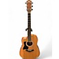 Used Taylor 110CE Left Handed Natural Acoustic Electric Guitar thumbnail