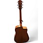 Used Taylor 110CE Left Handed Natural Acoustic Electric Guitar