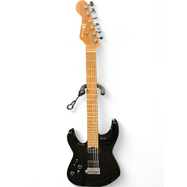 Used Charvel Pro-Mod DK24 HH CM LH BK Black Solid Body Electric Guitar,Specials : American Fashion Style Bags On Sale