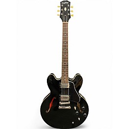 Used Epiphone ES335 Black Hollow Body Electric Guitar
