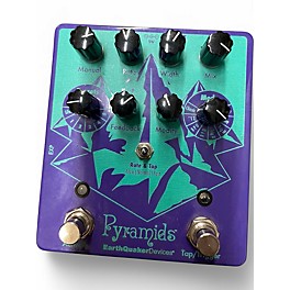 Used EarthQuaker Devices Pyramids Stereo Flanging Device Effect Pedal