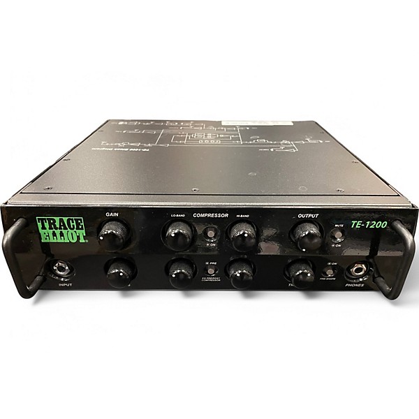 Used Trace Elliot TE-1200 Bass Amp Head