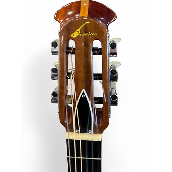 Vintage 1978 Ovation 1116-4 Antique Natural Classical Acoustic Guitar