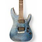 Used Schecter Guitar Research C1 Platinum Midnight Blue Solid Body Electric Guitar