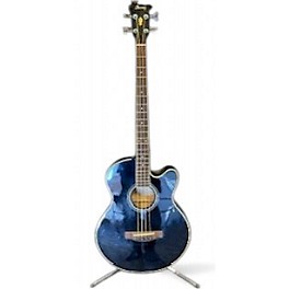 Used Ibanez AEB5E Black Acoustic Bass Guitar