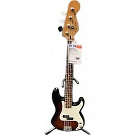 Used Fender Player Precision Bass 2 Color Sunburst Electric Bass Guitar