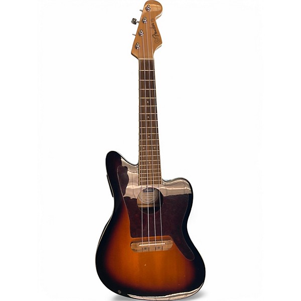 Used Fender FULLERTON JAZZMASTER UKULELE 3 Color Sunburst Ukulele