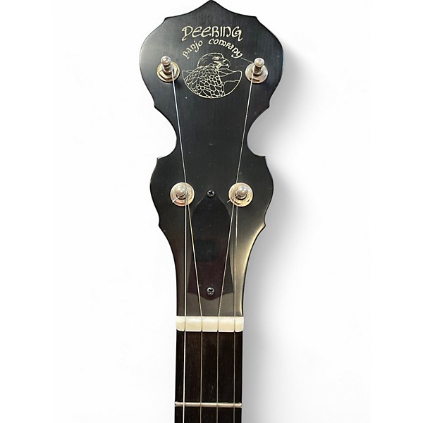 Used Deering Sierra 5 String Natural Banjo