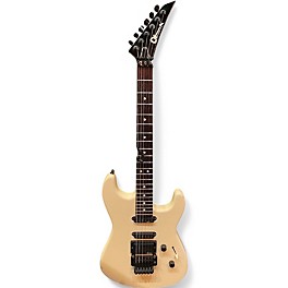 Vintage 1980s Charvel Model 4 white Solid Body Electric Guitar