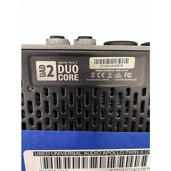 Used Universal Audio Apollo Twin X Duo 3 Audio Interface