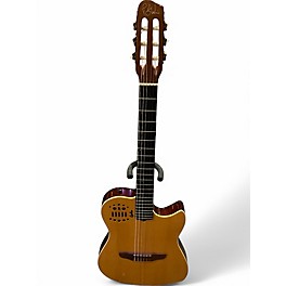 Used Godin Multiac Yellow Classical Acoustic Electric Guitar