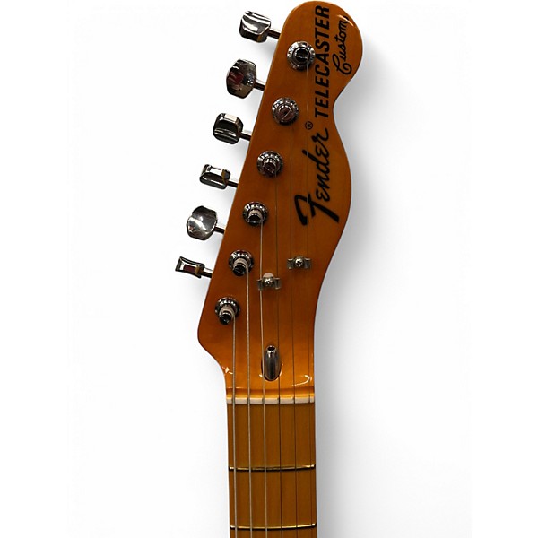 Used Fender american vintage II telecaster custom '77 Black Solid Body Electric Guitar