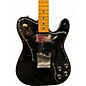 Used Fender american vintage II telecaster custom '77 Black Solid Body Electric Guitar