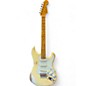 Used Fender Custom Shop Heavy Relic 1954 Stratocaster Vintage White Solid Body Electric Guitar thumbnail