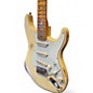 Used Fender Custom Shop Heavy Relic 1954 Stratocaster Vintage White Solid Body Electric Guitar