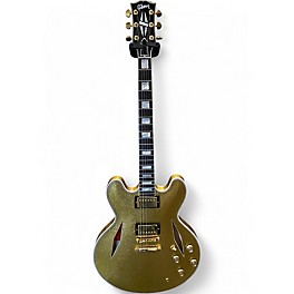 Used 2024 Gibson Ltd Edition 1959 Reissue ES335 WDiamond F Holes Gold Sparkle Hollow Body Electric Guitar