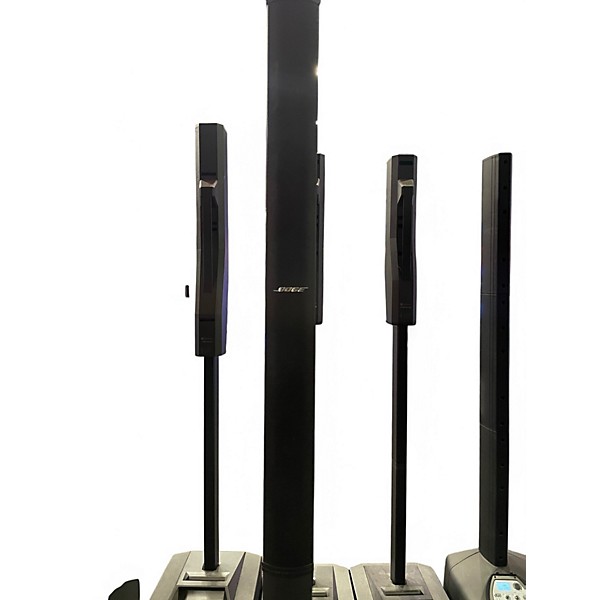 used BOSE stage side sound system SSS-1MC operation
