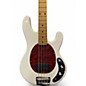Used Sterling by Music Man StingRay Classic Olympic White Electric Bass Guitar