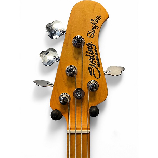 Used Sterling by Music Man StingRay Classic Olympic White Electric Bass Guitar