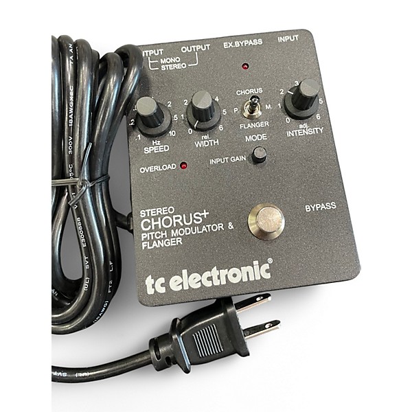 Used TC Electronic Stereo Chorus+ Effect Pedal