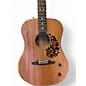 Used Fender Highway Parlor Natural Acoustic Electric Guitar