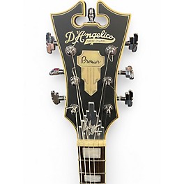 Used D'Angelico bob weir satin black Hollow Body Electric Guitar