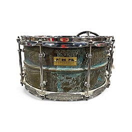 Used Pork Pie USA PATINA BRASS SNARE PATINA BRASS Drum