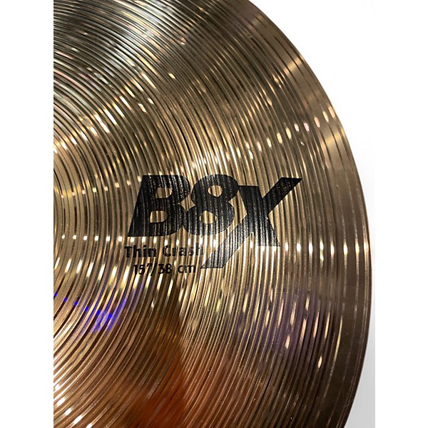 Used SABIAN 15in B8 Thin Crash Cymbal