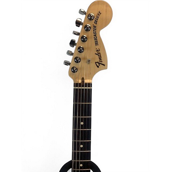 Used Fender Deluxe Mod Telecaster Surf Green Solid Body Electric Guitar