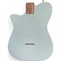 Used 2020 Houston Guitars Hcg Standard 3k Daphne Blue Hollow Body Electric Guitar