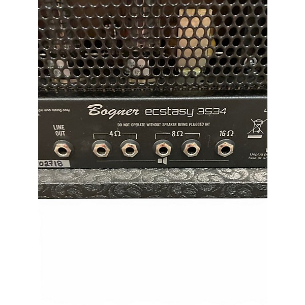 Used Bogner Ecstacy 3534 Tube Guitar Amp Head