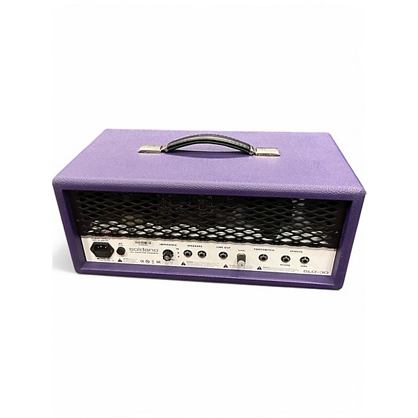 Used Soldano SLO 30 Custom Purple Tube Guitar Amp Head