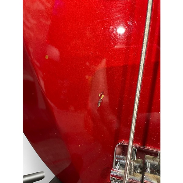 Used 1980s Yamaha BB300 Red Electric Bass Guitar