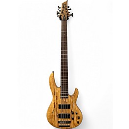 Used ESP LTD B-208SM Natural Satin Electric Bass Guitar