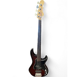 Used G&L USA SB2 Fretless red sparkle Electric Bass Guitar