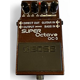 Used BOSS OC3 Super Octave Effect Pedal