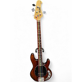 Used Sterling by Music Man Sub 4 Natural Electric Bass Guitar