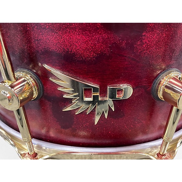 Used Hendrix Drums 14in CONSTELLATION SERIES SNARE 6X14 Black Cherry Drum