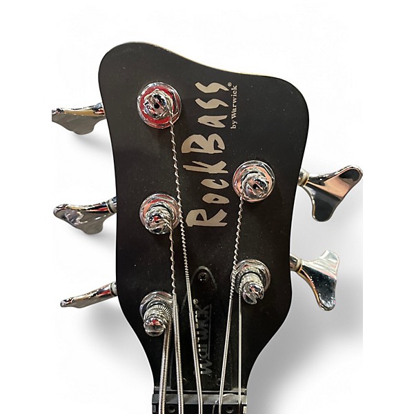 Used RockBass by Warwick CORVETTE 5 BASIC Black Electric Bass Guitar