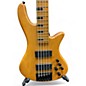 Used Schecter stilleto 5 sesson natural Electric Bass Guitar