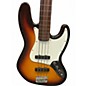 Used 2000s Fender Fretless Jazz Bass 2 Color Sunburst Electric Bass Guitar