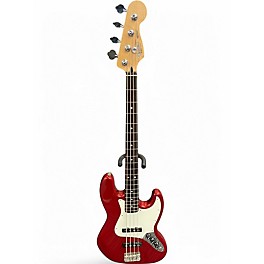Used Fender Standard Jazz Bass Red Electric Bass Guitar
