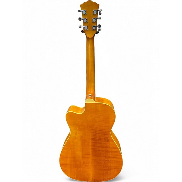 Used Washburn R45RCE Yellow Acoustic Guitar