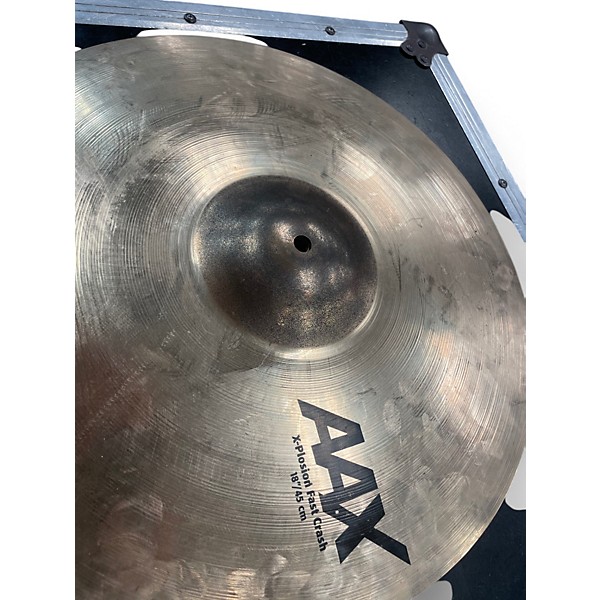 Used SABIAN 18in AAX Xplosion Fast Crash Cymbal