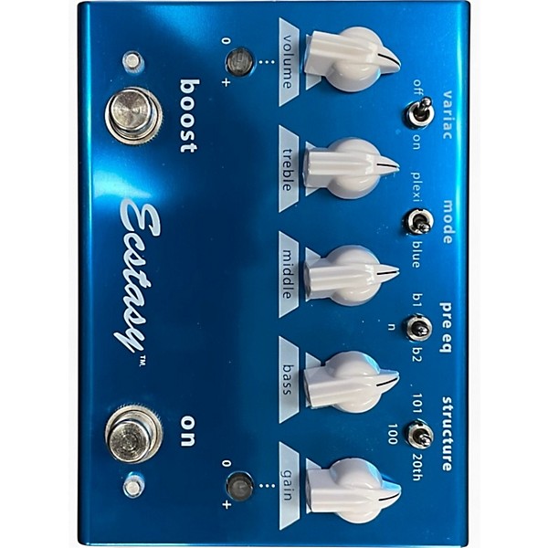 Used Bogner Ecstasy Blue Overdrive Effect Pedal
