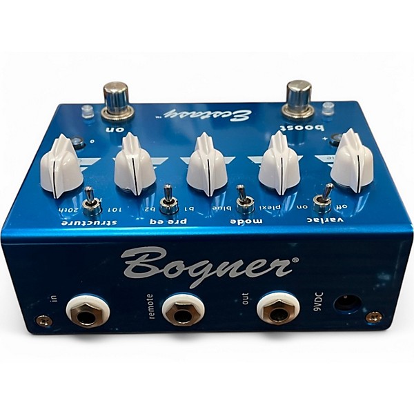 Used Bogner Ecstasy Blue Overdrive Effect Pedal