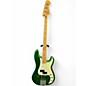 Used 2022 Fender Player Plus Bass PJ Cosmic Green Electric Bass Guitar thumbnail