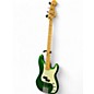 Used 2022 Fender Player Plus Bass PJ Cosmic Green Electric Bass Guitar