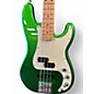Used 2022 Fender Player Plus Bass PJ Cosmic Green Electric Bass Guitar