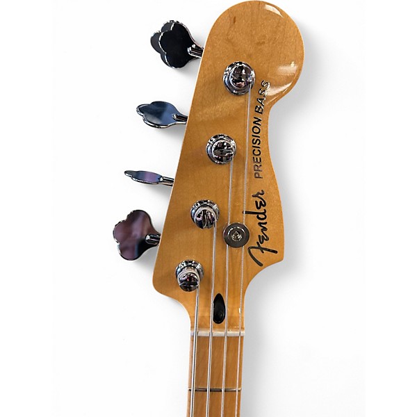 Used 2022 Fender Player Plus Bass PJ Cosmic Green Electric Bass Guitar